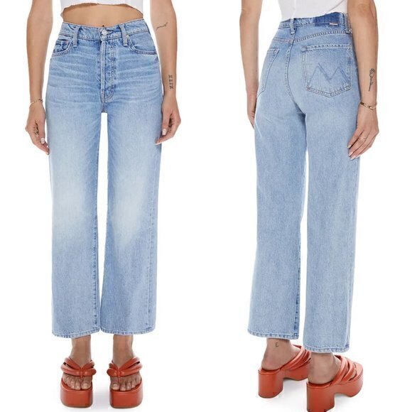 MOTHER Denim - Mother Supeior The Rambler Ankle Straight Leg Jeans in Bucket List Size 32 NWT